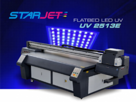 Starjet UV2513 LED Flatbed printer